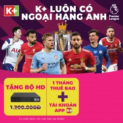 Khuyến mãi K+ tháng 8