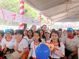 Siêu Nhật Thanh tham gia "chạy vì trái tim 2019"