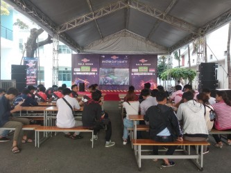Siêu Nhật Thanh tài trợ màn hình cho giải Robofight 2019