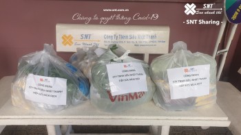 Tiếp sức thực phẩm mùa dịch