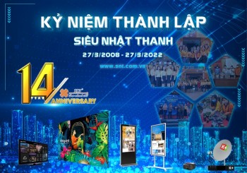 14 năm - Một chặng đường: Chúc mừng kỷ niệm thành lập Công ty TNHH Siêu Nhật Thanh
