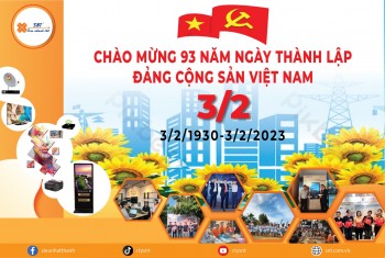Siêu Nhật Thanh mừng Đảng quang vinh, mừng xuân Quý Mão.