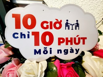 SNT và thông điệp “10 giờ chỉ 10 phút mỗi ngày”!