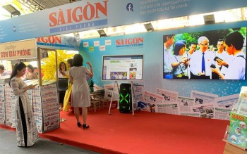 Màn hình hiển thị tại Hội báo toàn quốc năm 2024