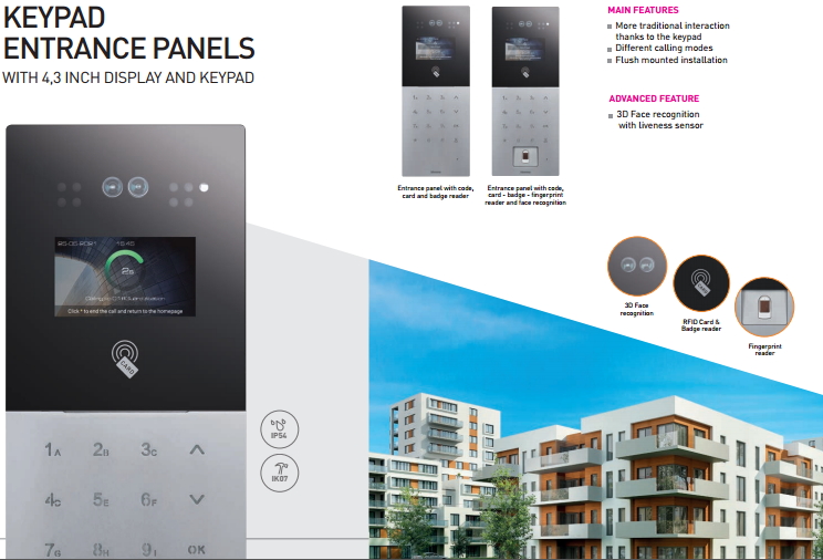 keypad entrance