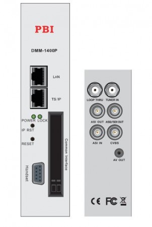 Modules IRD DMM-1200P/-1400P Series với bộ xử lý MPEG-2 SD chuyên nghiệp