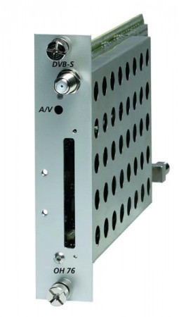 WISI Compact OH 76 Điều chế tín hiệu Analog (DVB-S)