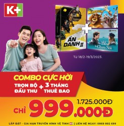 Chương trình khuyến mãi K+ tháng 2/2023