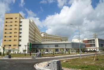 SNT chúc mừng công trình Bệnh viện Đa khoa Trà Vinh hoàn thành trước ngày 20/4/2022