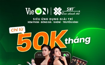 CHỈ TỪ 50K/ THÁNG – SỞ HỮU NGAY SIÊU ỨNG DỤNG GIẢI TRÍ VIEON