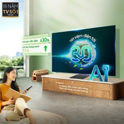 Samsung AI TV khẳng định vị thế số 1, thăng hạng trải nghiệm sống thông thái cho người dùng