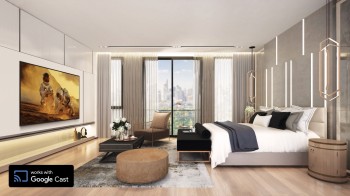 Mở rộng dòng TV Khách Sạn 2025 với The Frame danh giá tích hợp Google Cast, tái định nghĩa tiêu chuẩn sang trọng và đổi mới trong ngành dịch vụ lưu trú