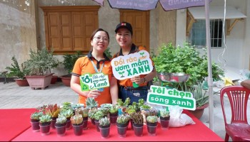 Siêu Nhật Thanh hưởng ứng Ngày Trái Đất 22/4