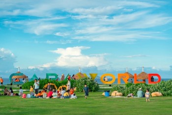 Bãi Dài có công viên biển đầu tiên chính thức mở cửa tự do