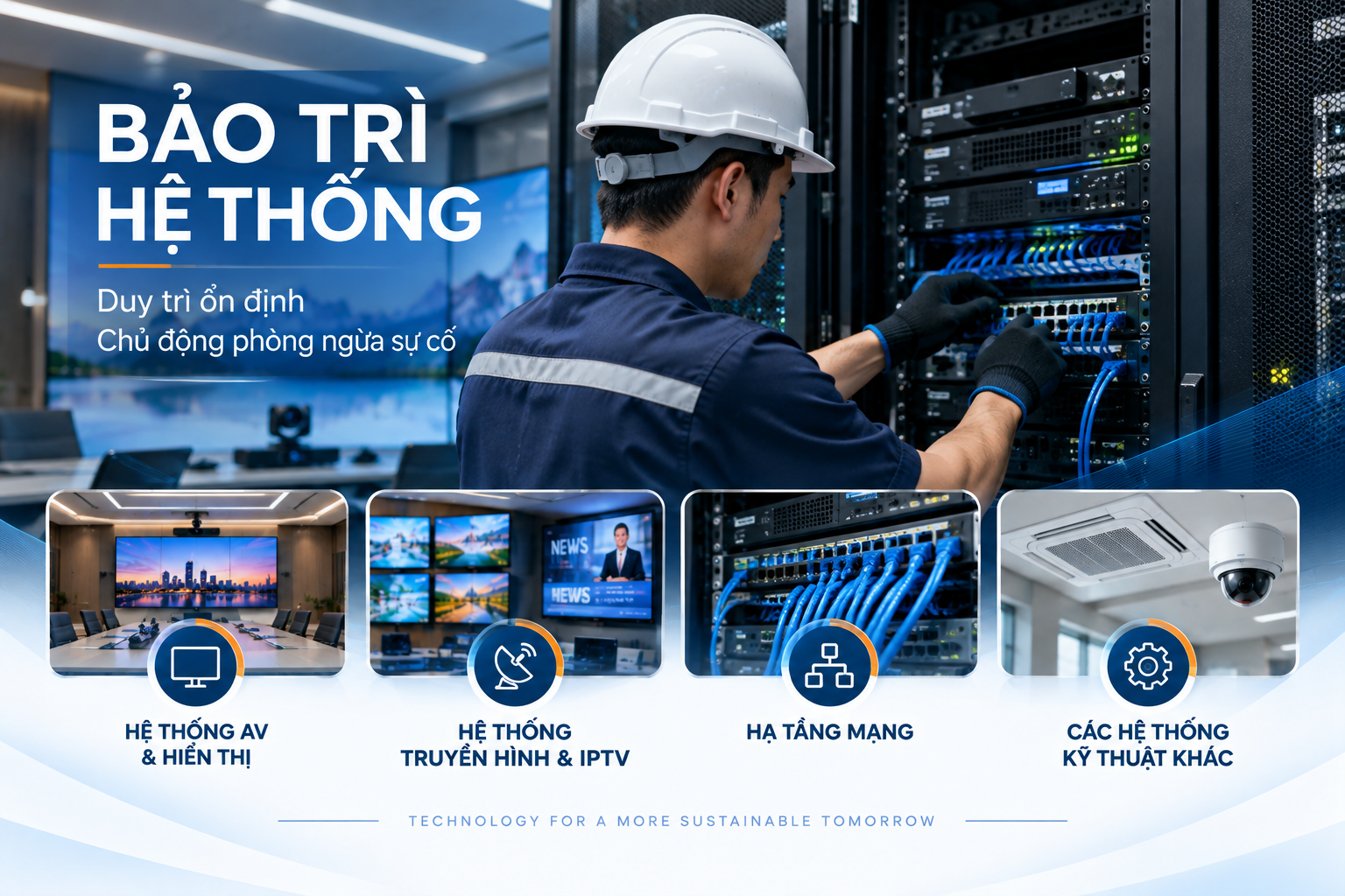 Dịch vụ Bảo trì Hệ thống Công nghệ | SNT