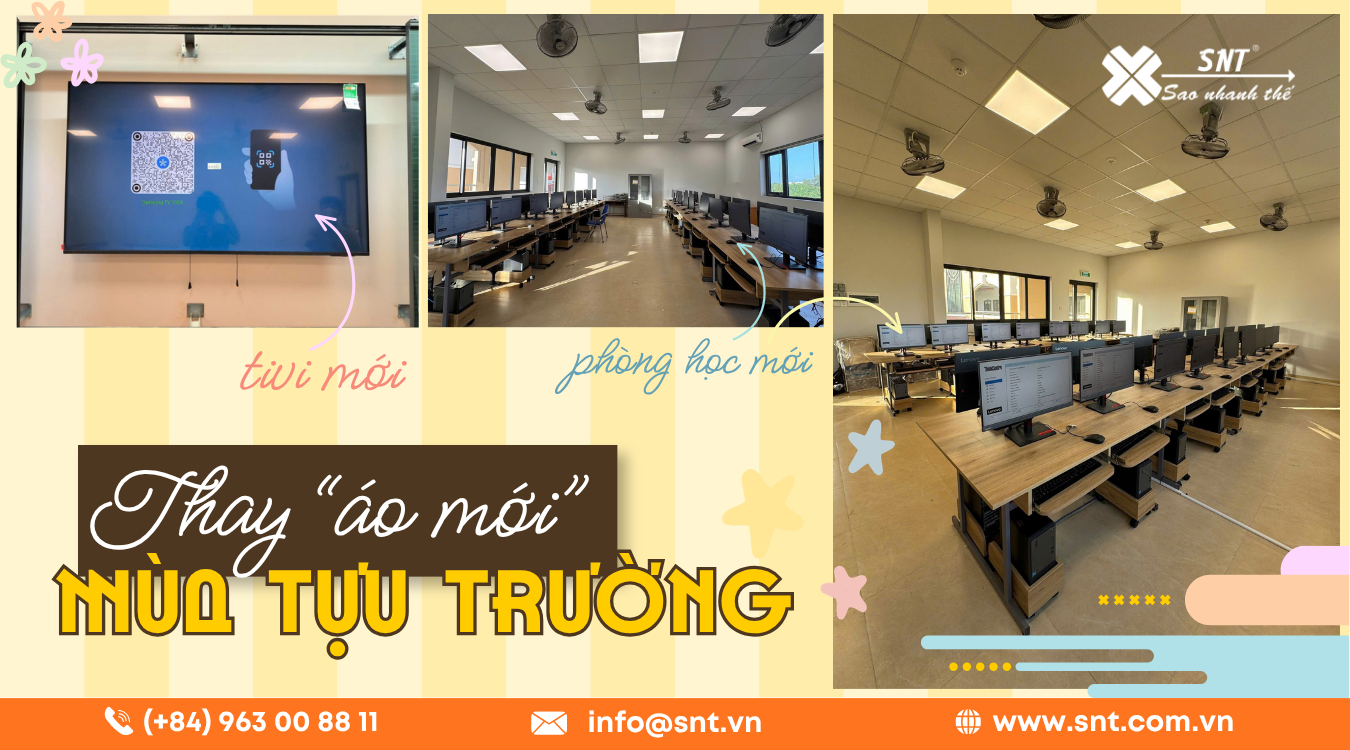 Trường Tiểu Học Lương Hòa: Mùa tựu trường gõ cửa, công nghệ sẵn sàng