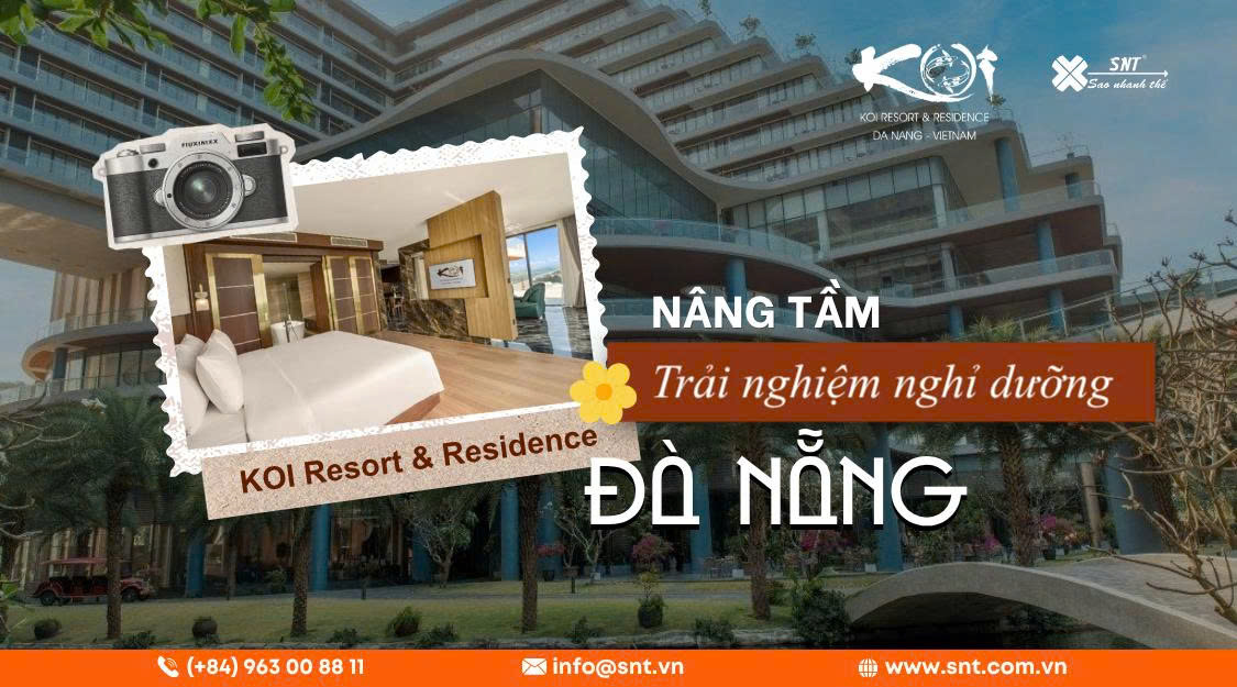 KOI Resort & Residence Đà Nẵng: Khi TV hòa vào trải nghiệm nghỉ dưỡng