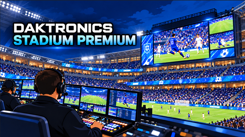 DAKTRONICS STADIUM PREMIUM: Giải pháp LED cao cấp cho sân vận động