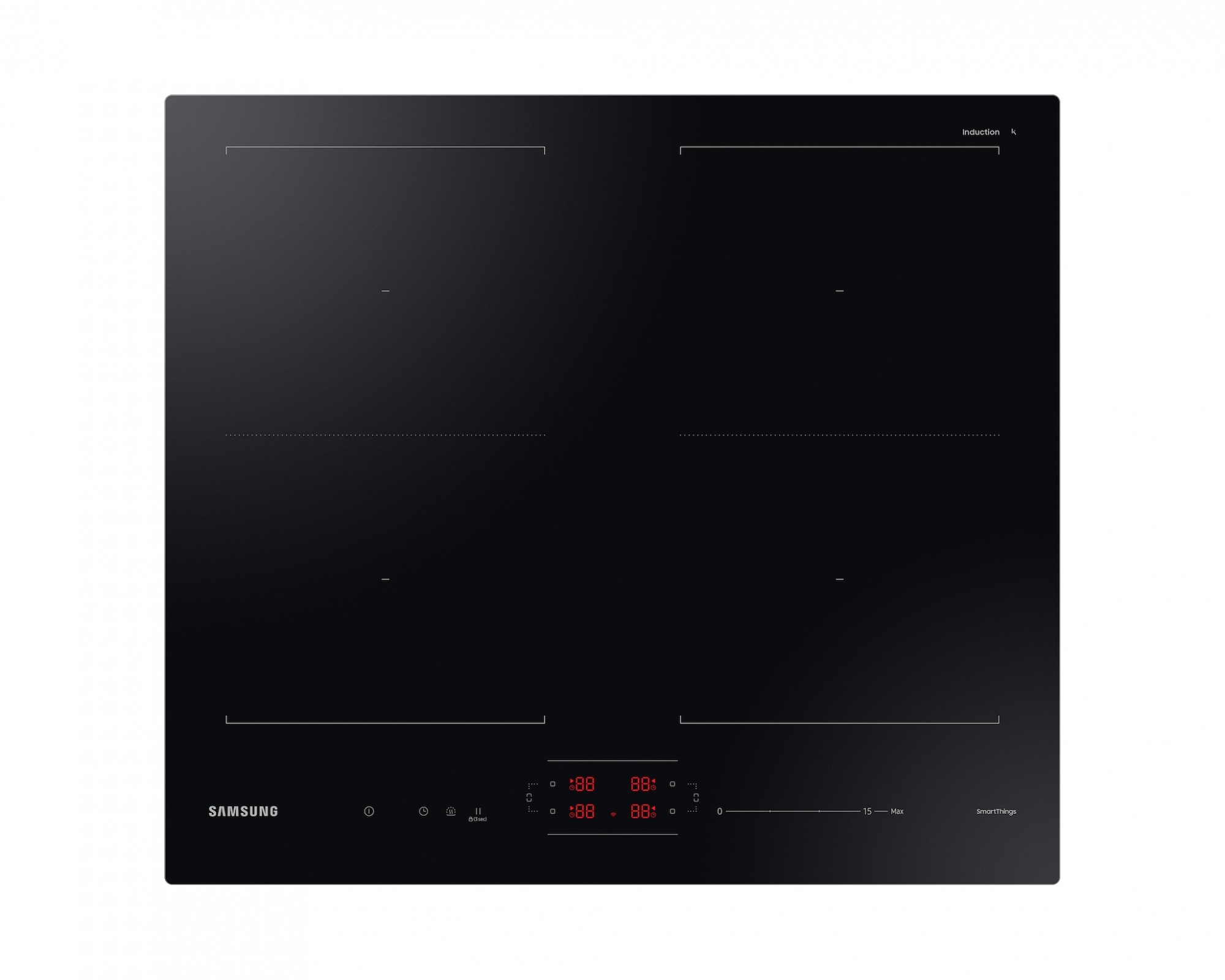 Bếp Từ 4 Vùng Nấu Linh Hoạt Dual Flex 7400W