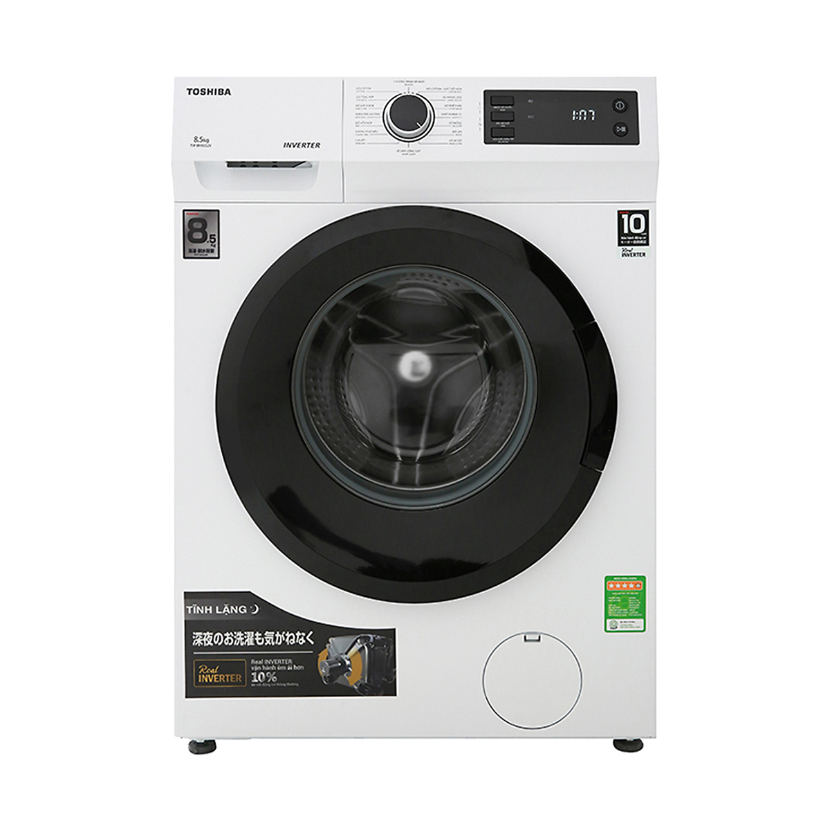 Máy Giặt Cửa Trước Toshiba Trắng 8.5kg TW-BH95S2V(WK)
