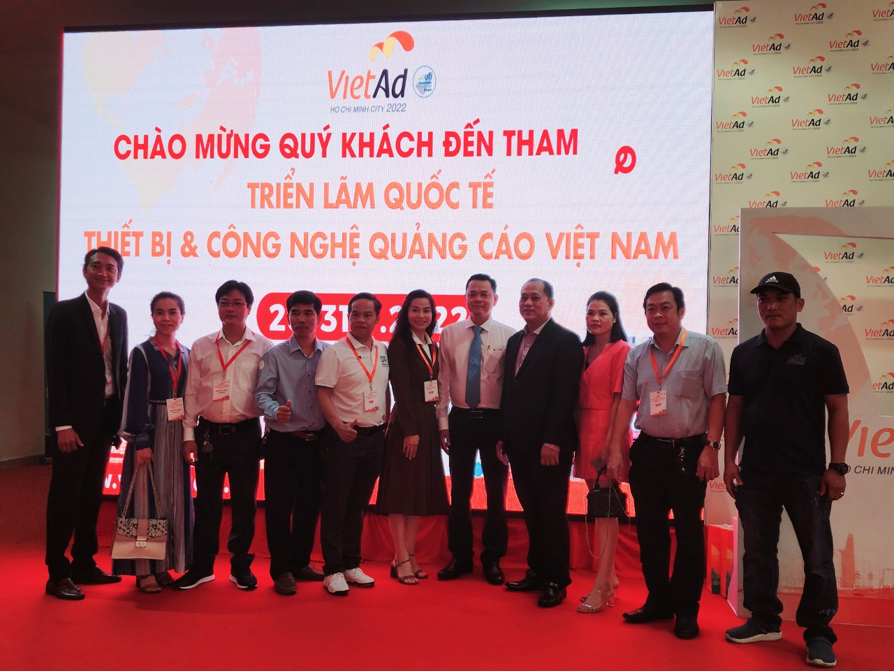 SNT và Triển lãm quốc tế thiết bị và công nghệ quảng cáo Việt Nam 2022