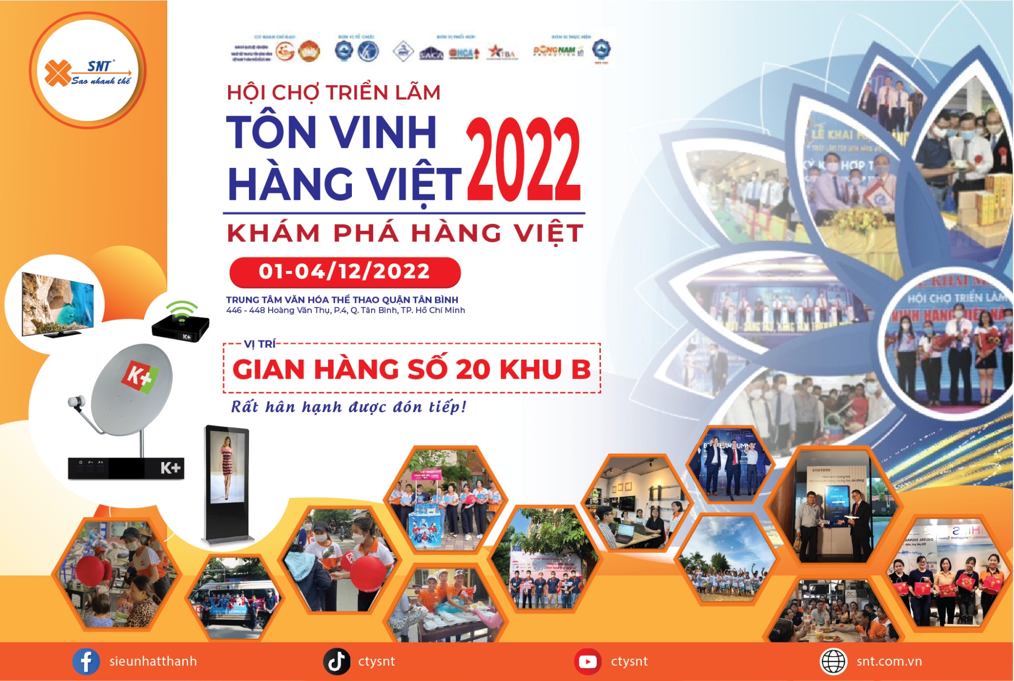 Triển lãm Tôn Vinh Hàng Việt đợt cuối năm và các sản phẩm công nghệ