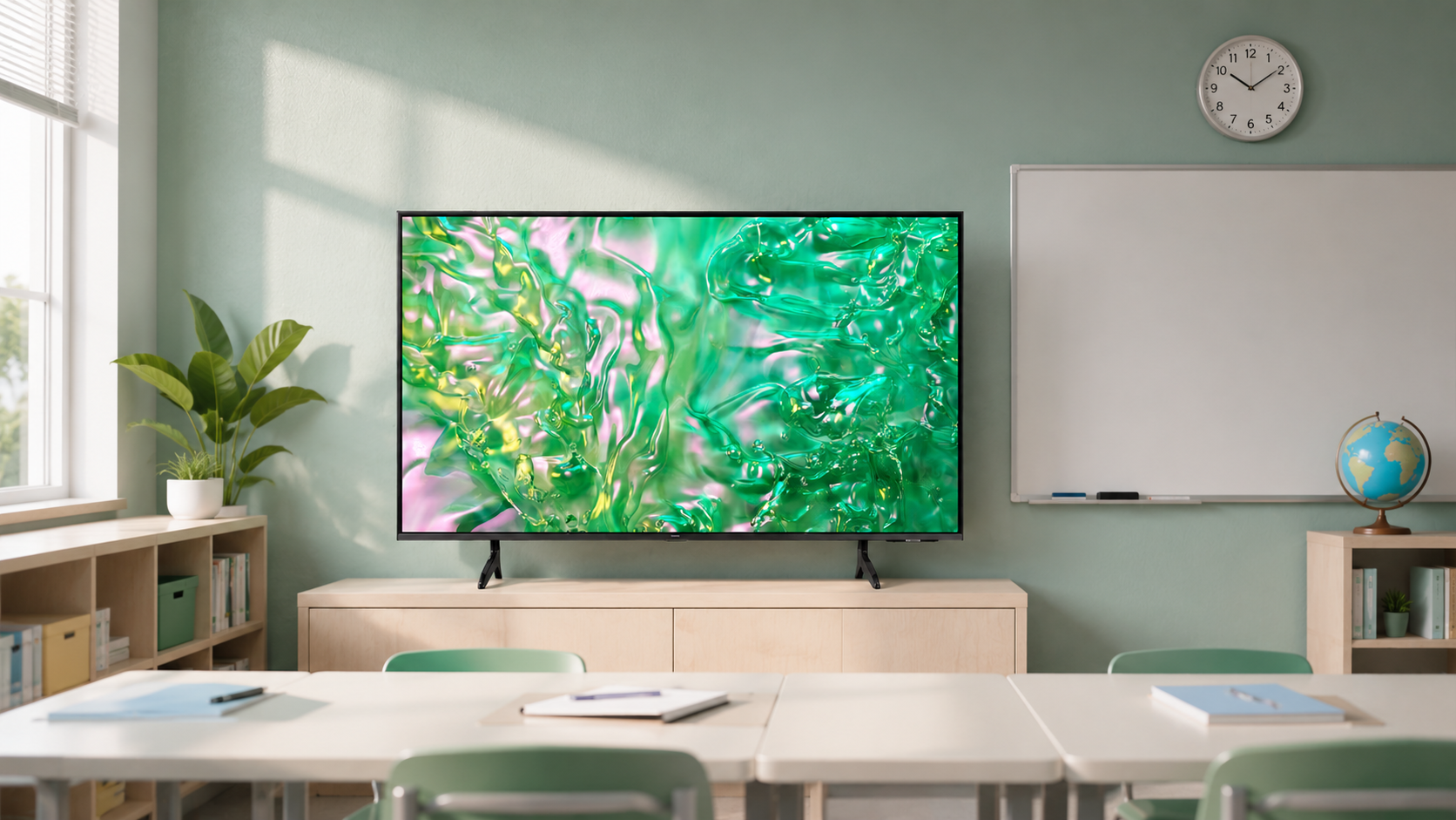 TV Chuyên Dụng Samsung HU8000F – Giải Pháp Hiển Thị Toàn Diện Cho Giáo Dục Và Doanh Nghiệp