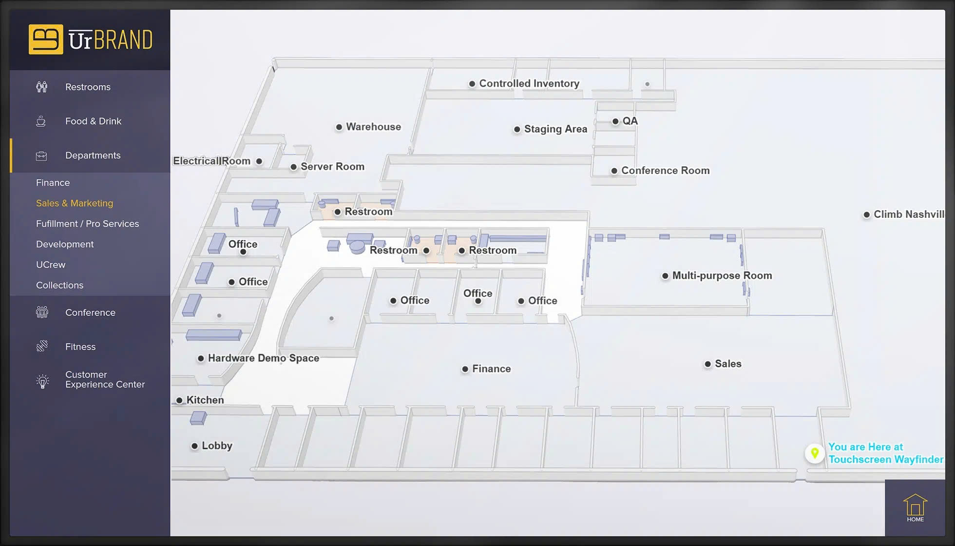 Uniguest Interactive Map