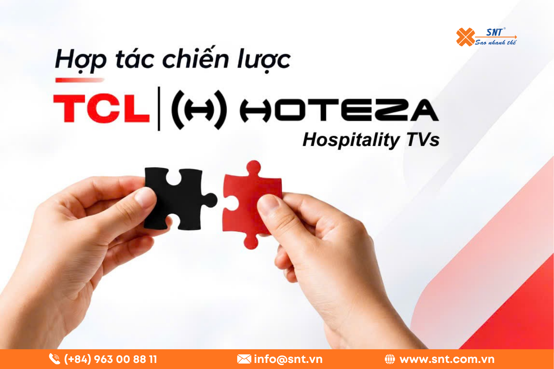 Hoteza & TCL: Hợp tác chiến lược, mở rộng giải pháp công nghệ khách sạn