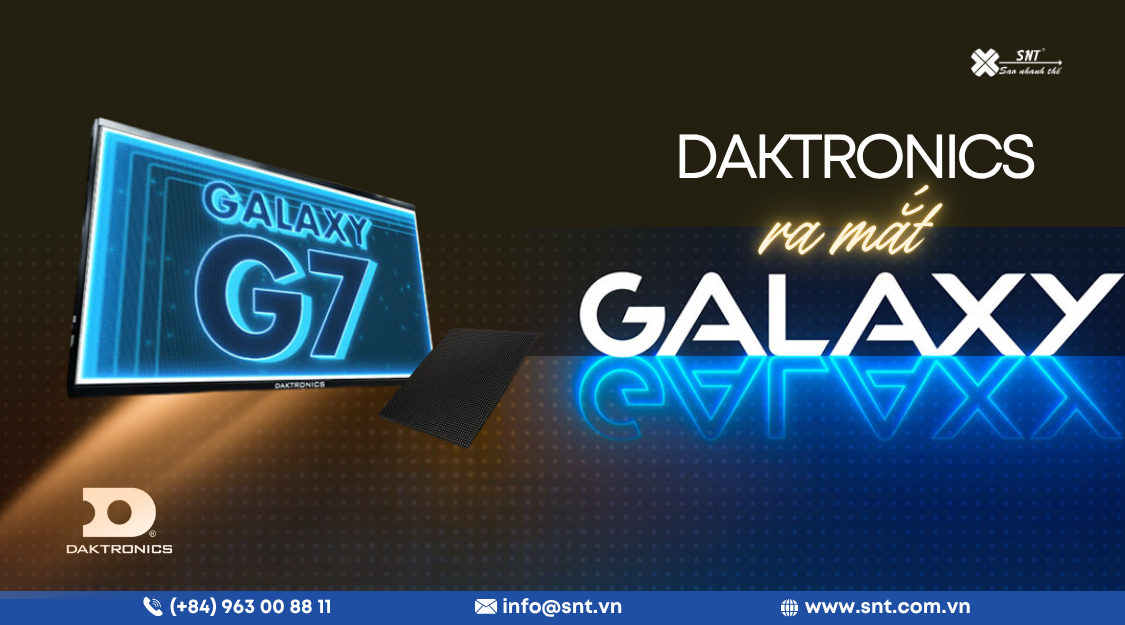 Daktronics ra mắt Galaxy G7: Chuẩn mới cho Màn hình LED ngoài trời
