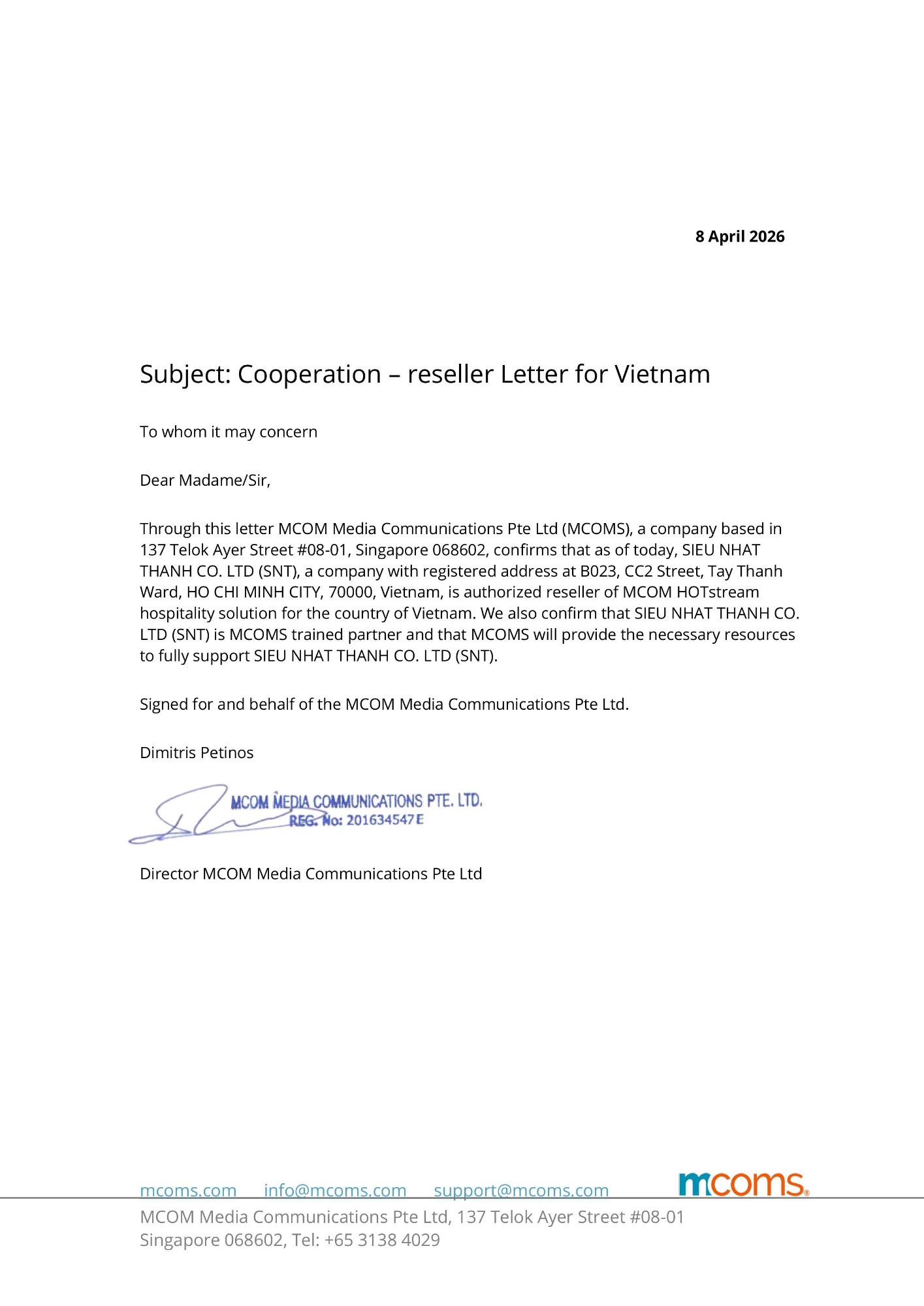 cooperationLetterGeneric SNT 1